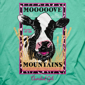 "Moo" Womens T-Shirt by Cherished Girl - Christian T-Shirt