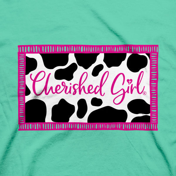 "Moo" Womens T-Shirt by Cherished Girl - Christian T-Shirt