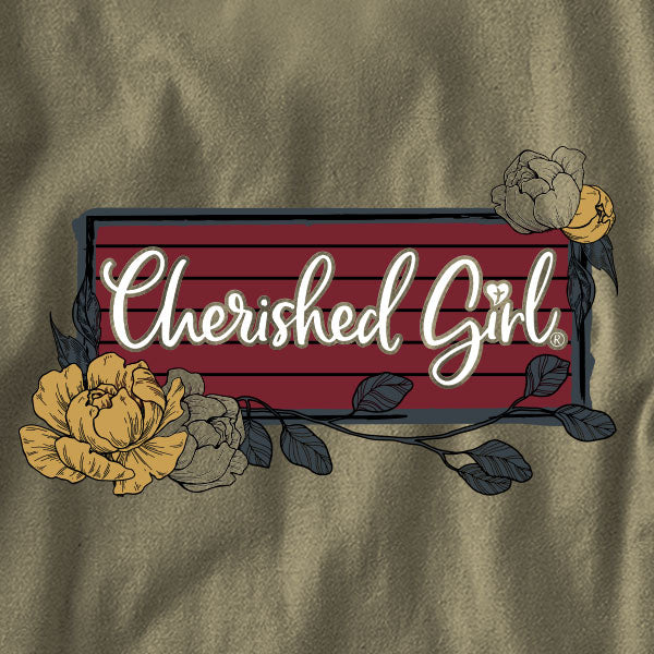 "Country Barn" Womens T-Shirt by Cherished Girl - Christian T-Shirt