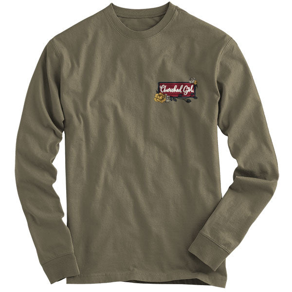 "Country Barn" Womens T-Shirt by Cherished Girl - Christian T-Shirt