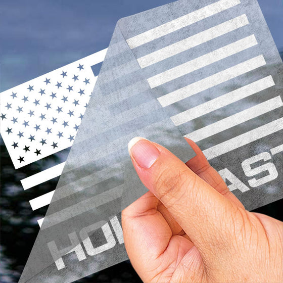 "Hold Fast Flag" Unisex Decal by HOLD FAST - Christian Decal