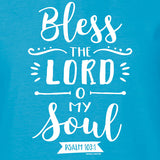 "Bless The Lord" Womens T-Shirt by grace & truth - Christian T-Shirt