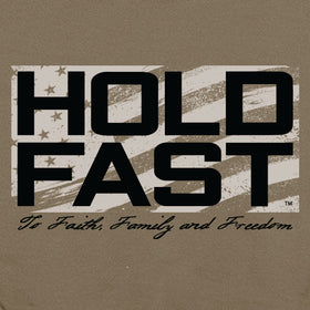 "Hold Fast Logo" Mens Hooded Sweatshirt by HOLD FAST - Christian Hooded Sweatshirt